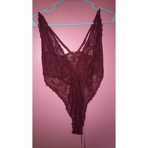 Forever 21 Lace Body Suit
